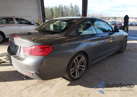 2018 BMW 440I z USA, uszkodzony, nr VIN WBA4Z5C59JEE16824